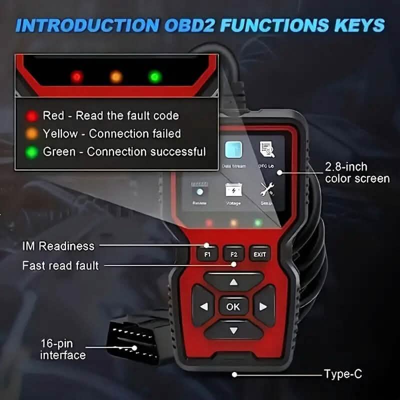 2024 Advanced V519 OBD2 Scanner Tool DailySale