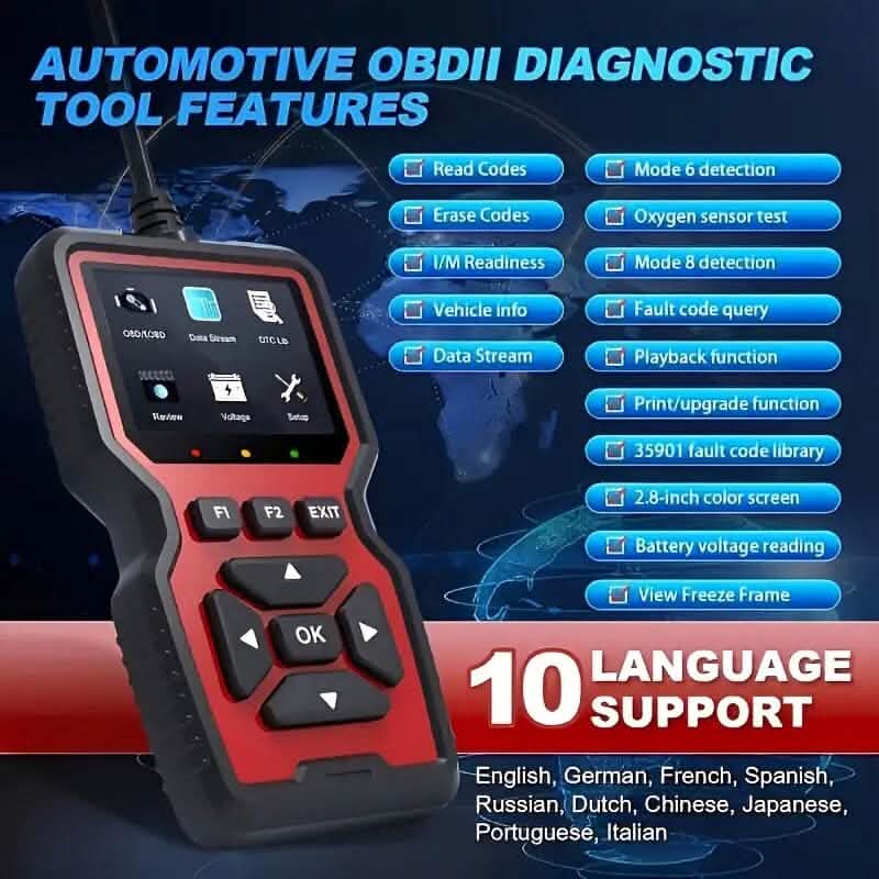 2024 Advanced V519 OBD2 Scanner Tool DailySale