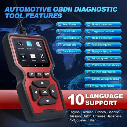 2024 Advanced V519 OBD2 Scanner Tool DailySale