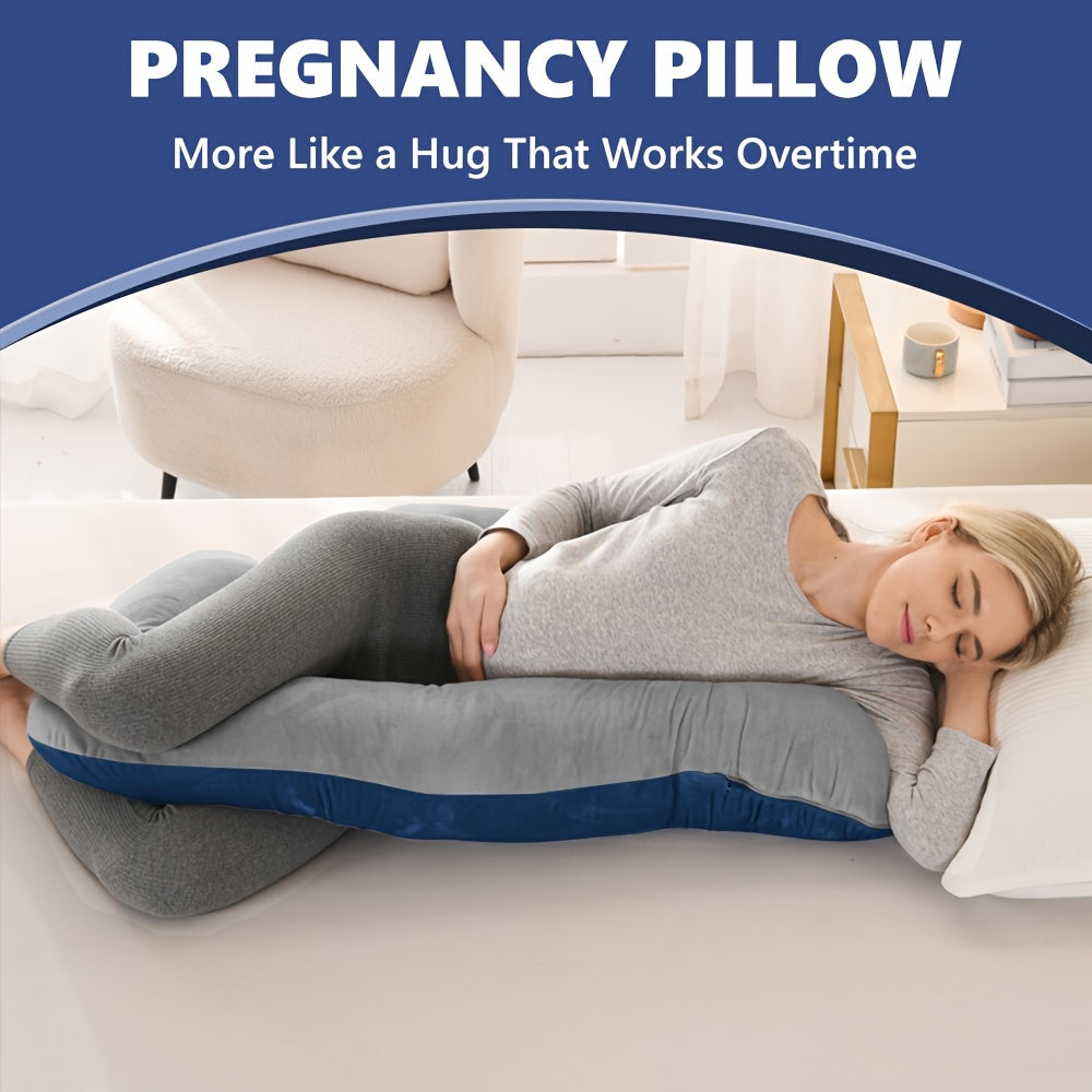 U-Shaped Maternity Pillow – Full Body Support DailySale