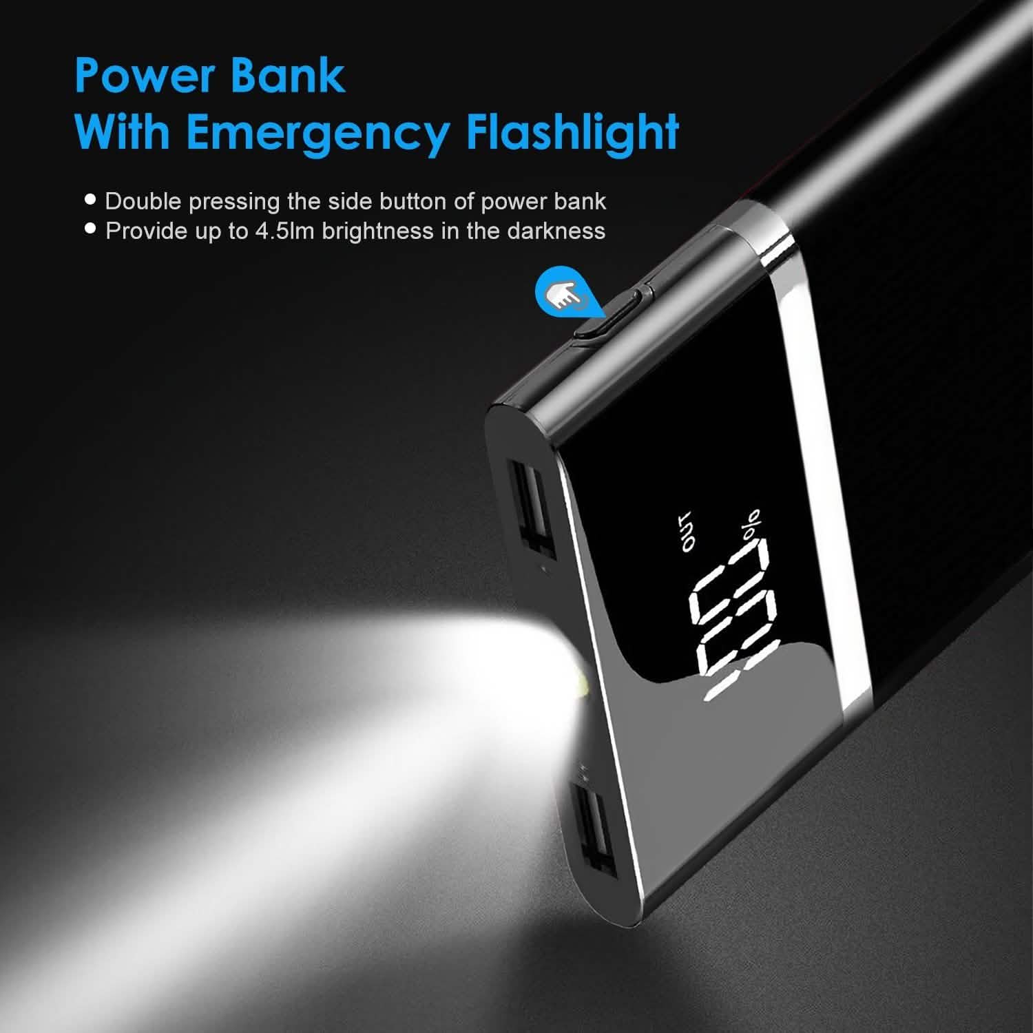 20800mAh Power Bank 76.96W External Battery Pack DailySale