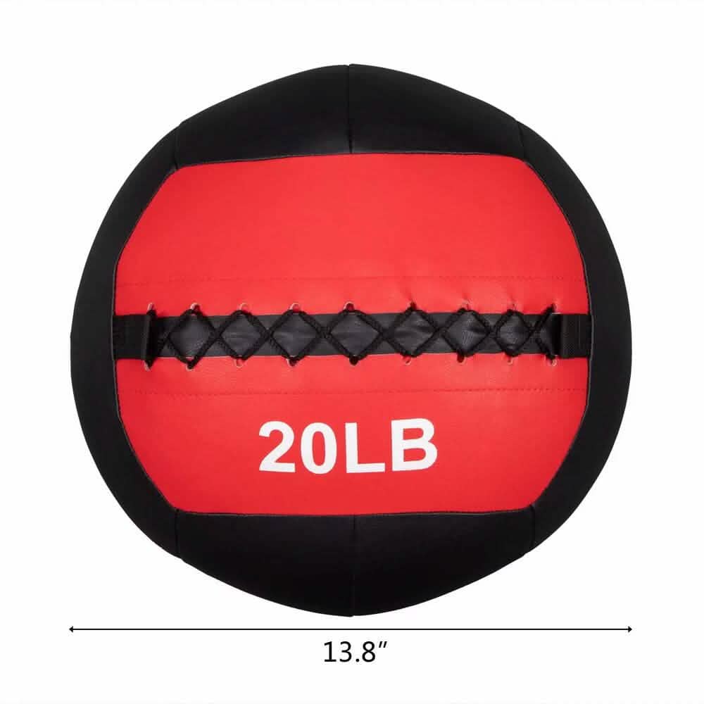 20lb Soft Medicine Balls for Wall Balls and Full Body Dynamic Strength Training DailySale