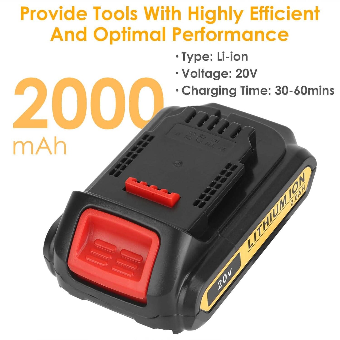 20V Replacement Battery Fit for Dewalt DCB DailySale