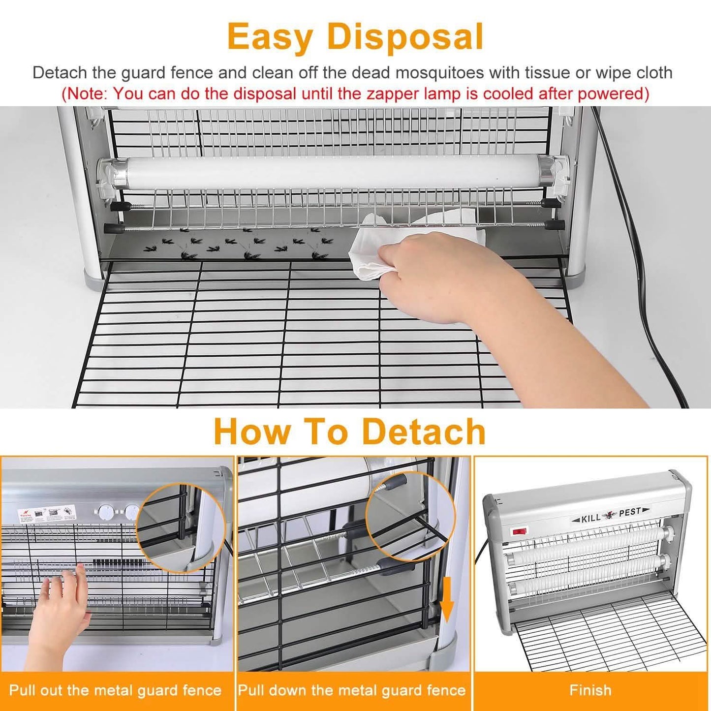 20W Electric Fly Bug Zapper Mosquito Insect Killer DailySale