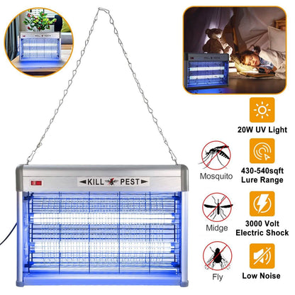 20W Electric Fly Bug Zapper Mosquito Insect Killer DailySale