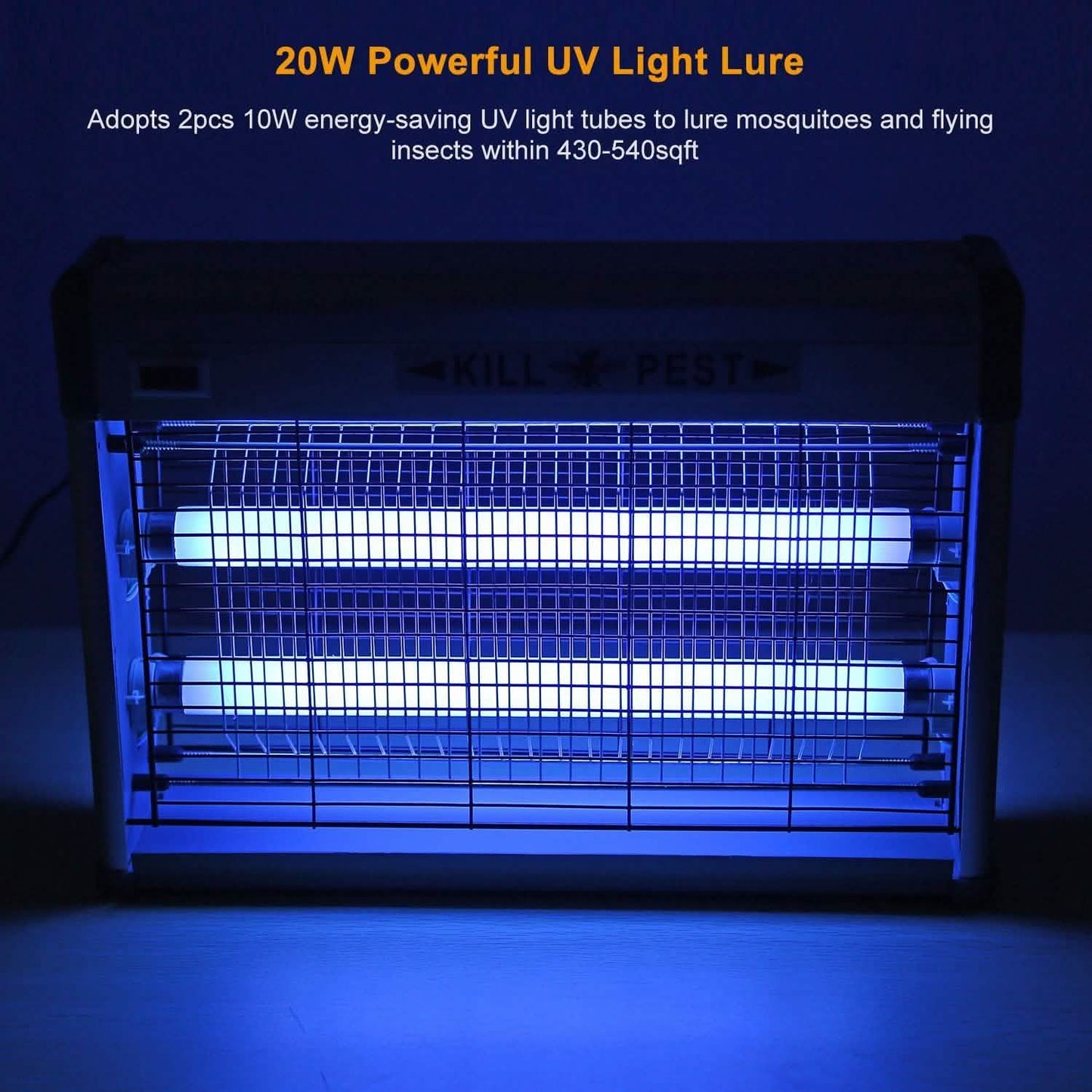 20W Electric Fly Bug Zapper Mosquito Insect Killer DailySale