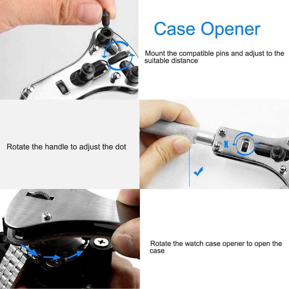 21-Piece: Watch Repair Tool Kit Hand DailySale
