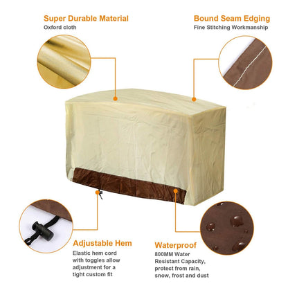 210D Waterproof Outdoor BBQ Grill Cover DailySale