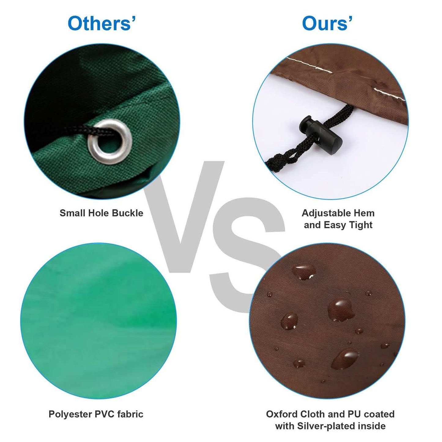 210D Waterproof Outdoor BBQ Grill Cover DailySale