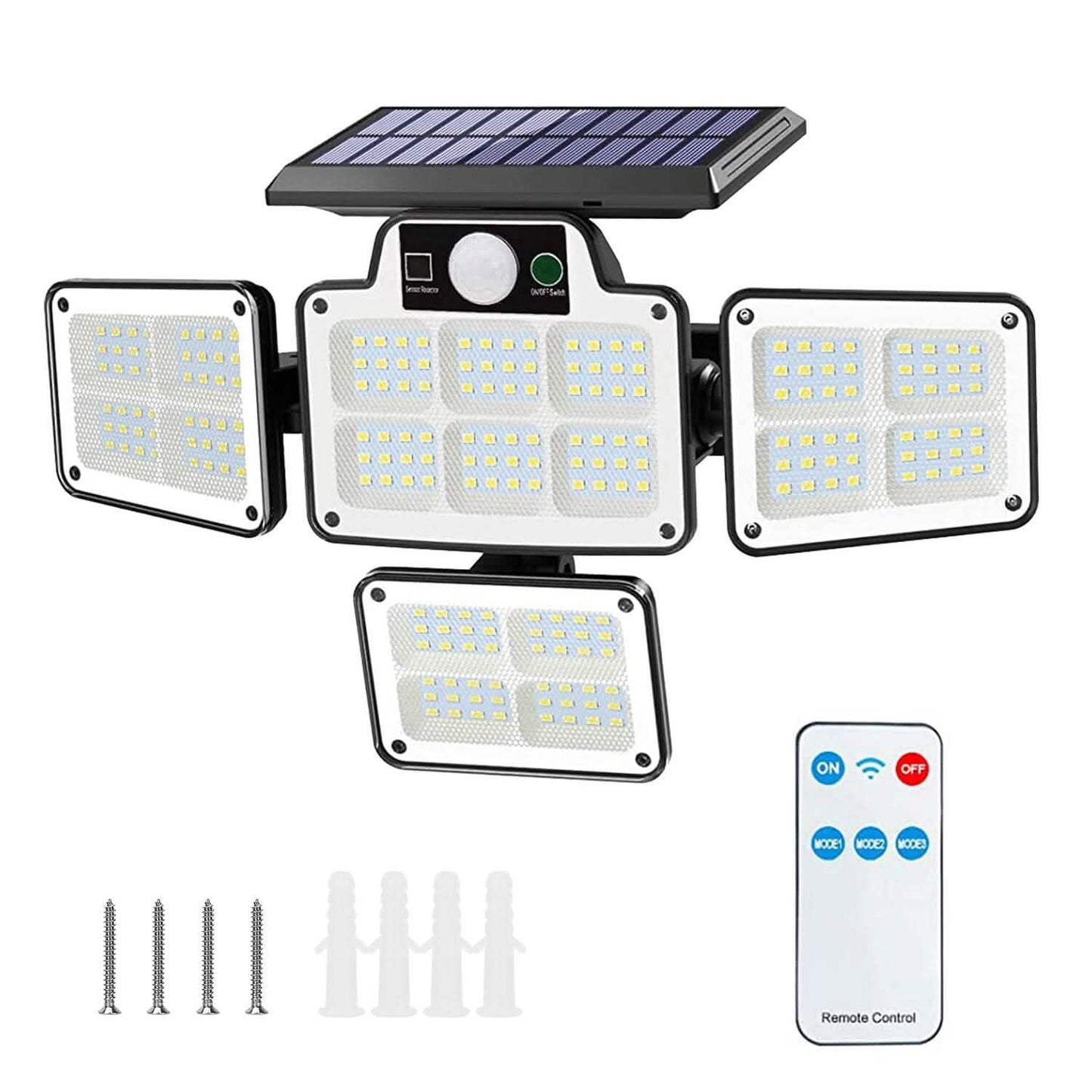216 LEDs  Solar Outdoor Light Motion Sensor Security Wireless Lamp DailySale