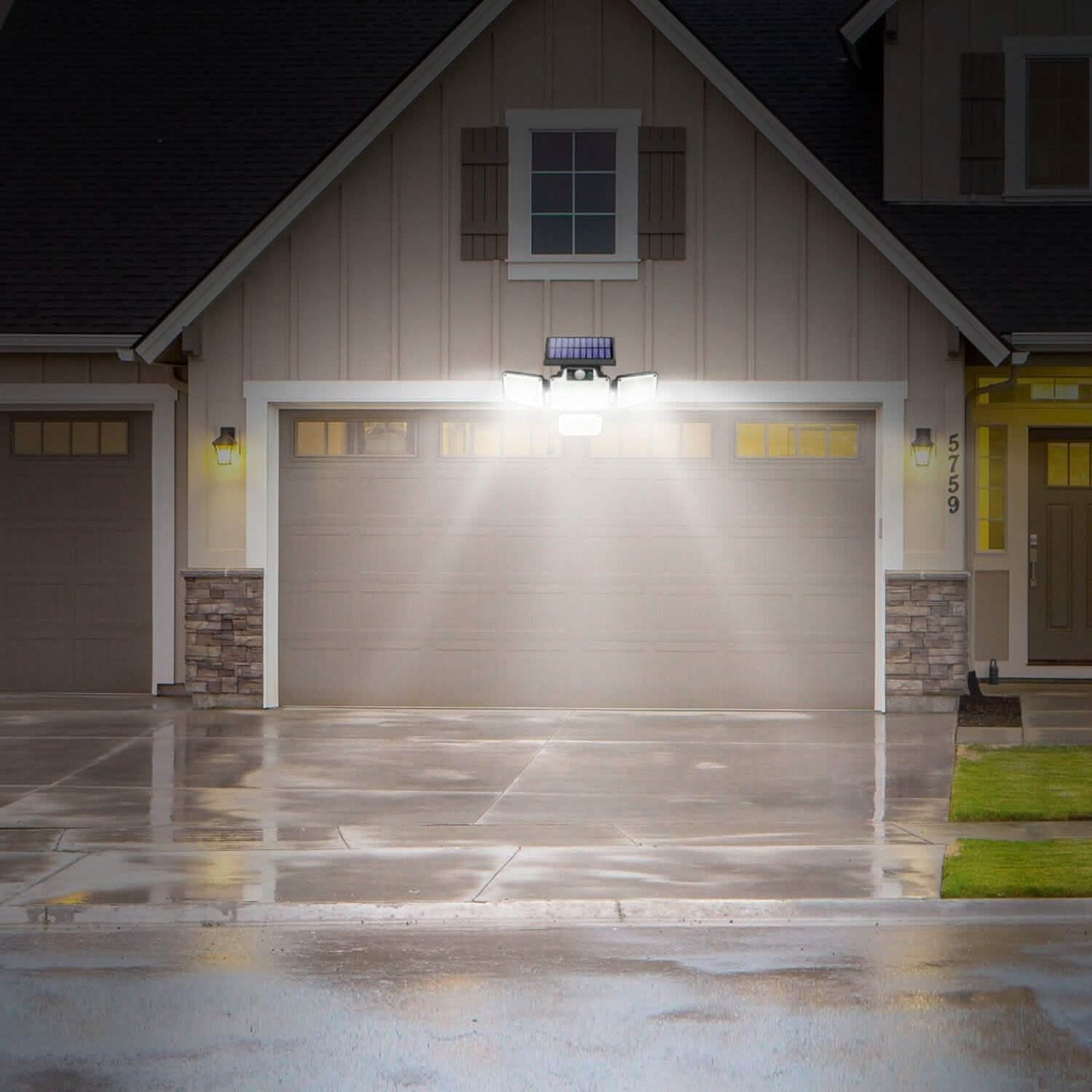 216 LEDs  Solar Outdoor Light Motion Sensor Security Wireless Lamp DailySale