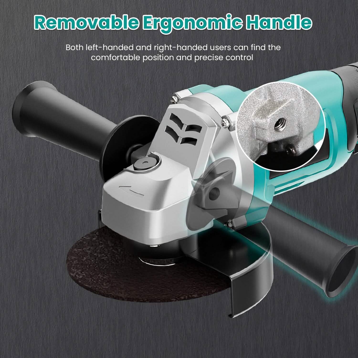 21V Cordless Angle Grinder Kit with Brushless Motor DailySale
