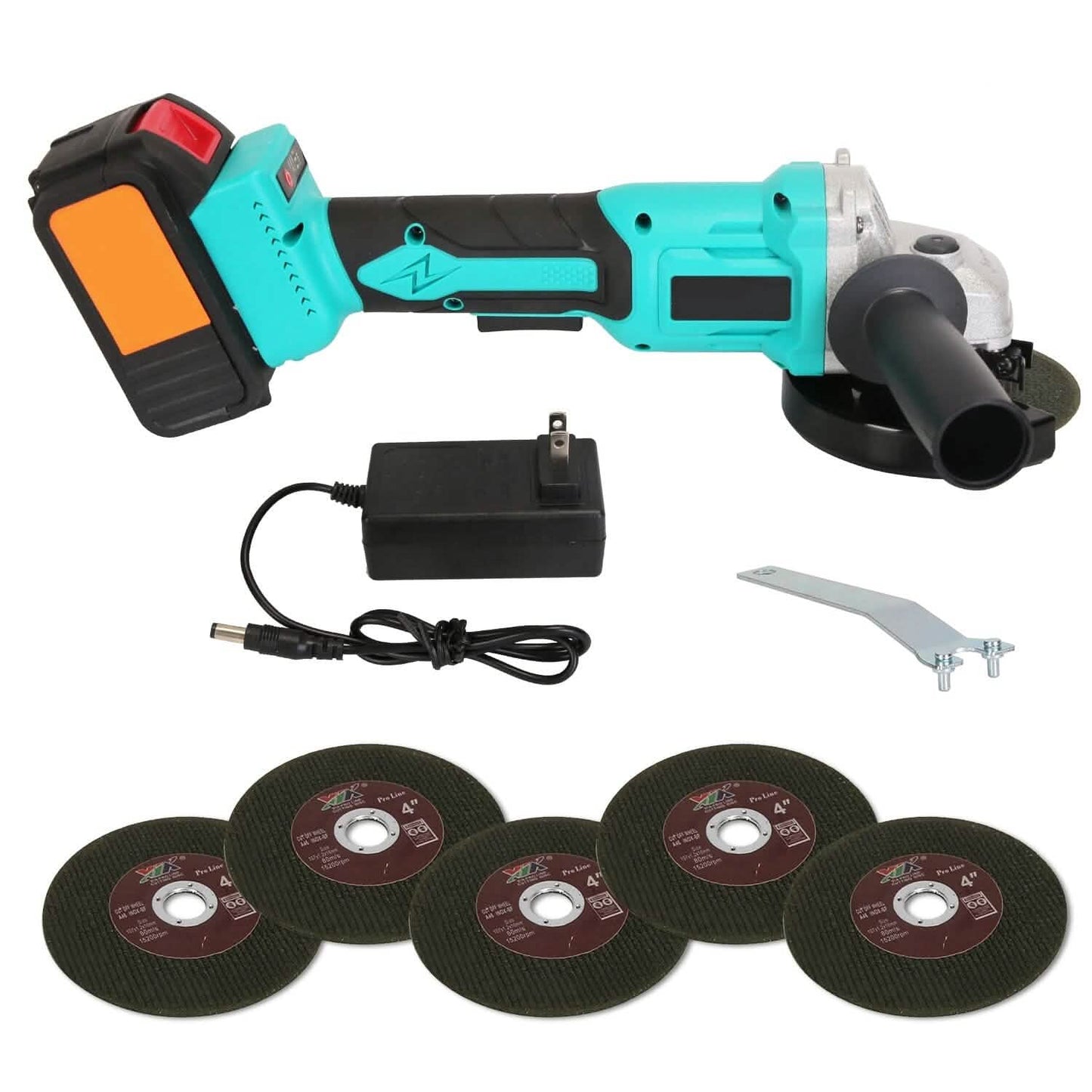 21V Cordless Angle Grinder Kit with Brushless Motor DailySale