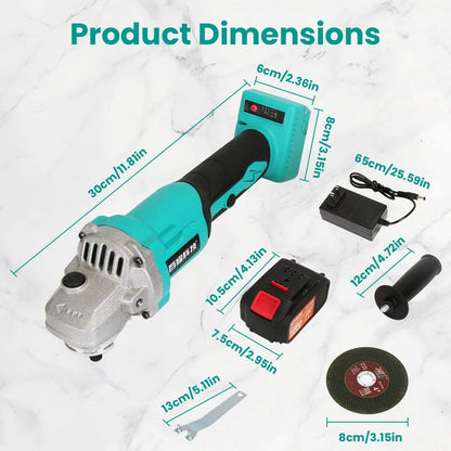 21V Cordless Angle Grinder Kit with Brushless Motor DailySale
