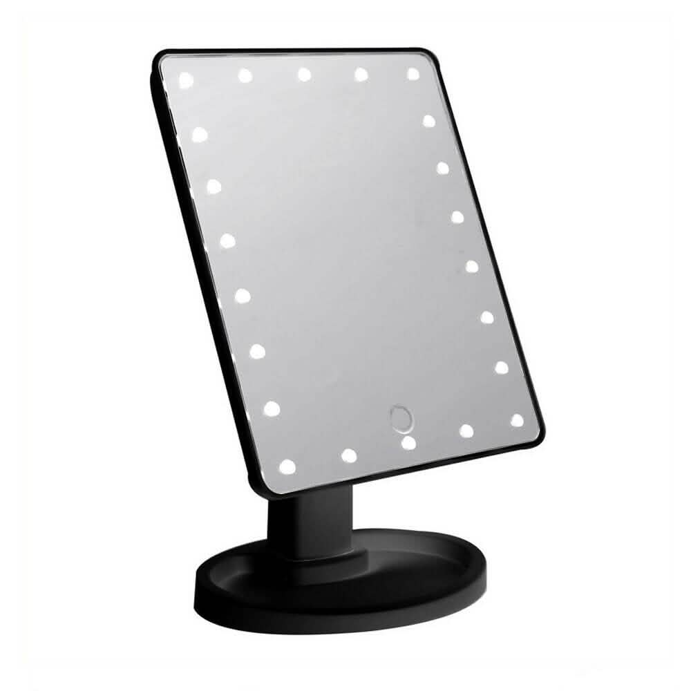 22 LED Touch Screen Desktop Stand Mirror DailySale