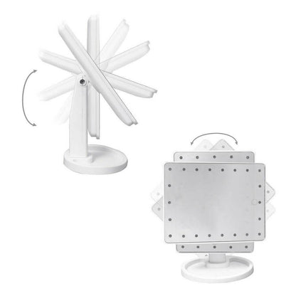 22 LED Touch Screen Desktop Stand Mirror DailySale