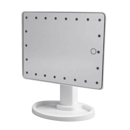 22 LED Touch Screen Desktop Stand Mirror DailySale
