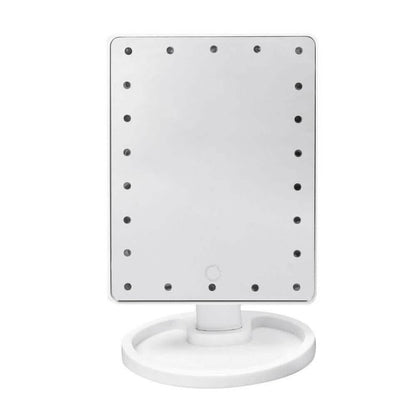 22 LED Touch Screen Desktop Stand Mirror DailySale