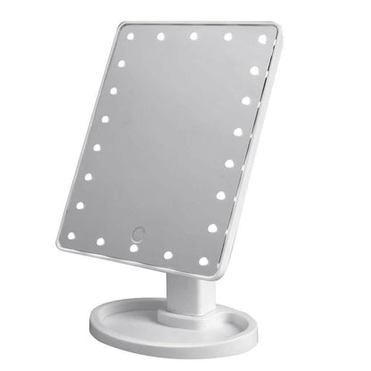 22 LED Touch Screen Desktop Stand Mirror DailySale