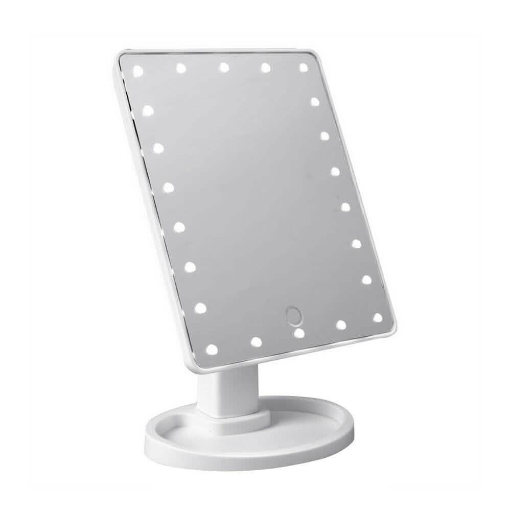 22 LED Touch Screen Desktop Stand Mirror DailySale