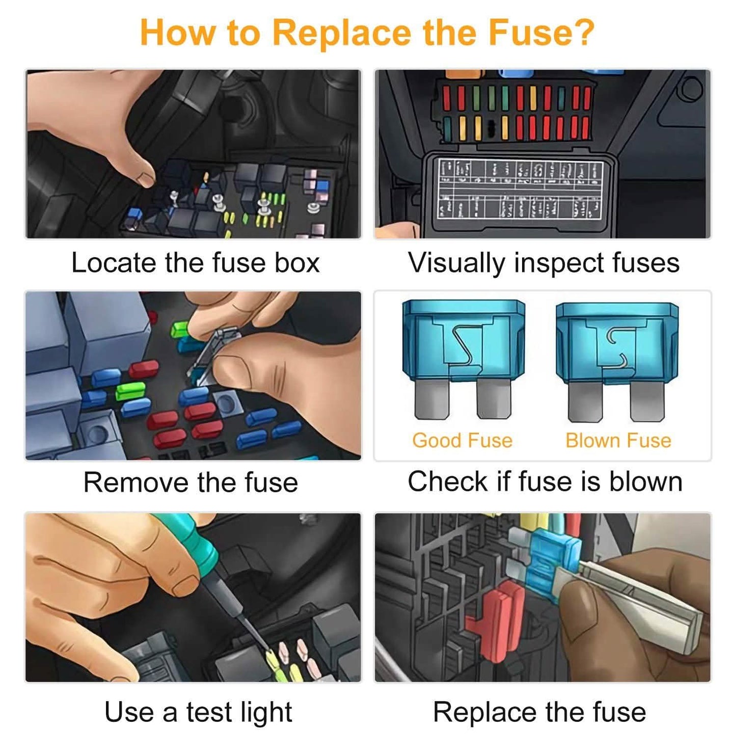 220-Piece: Car Blade Fuses Assortment DailySale