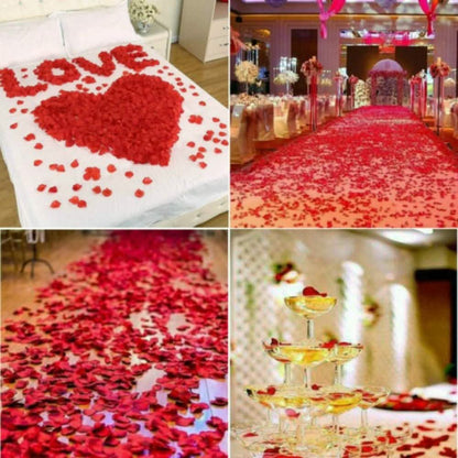 2200-Piece: Silk Rose Petals Wedding Flower Decoration DailySale