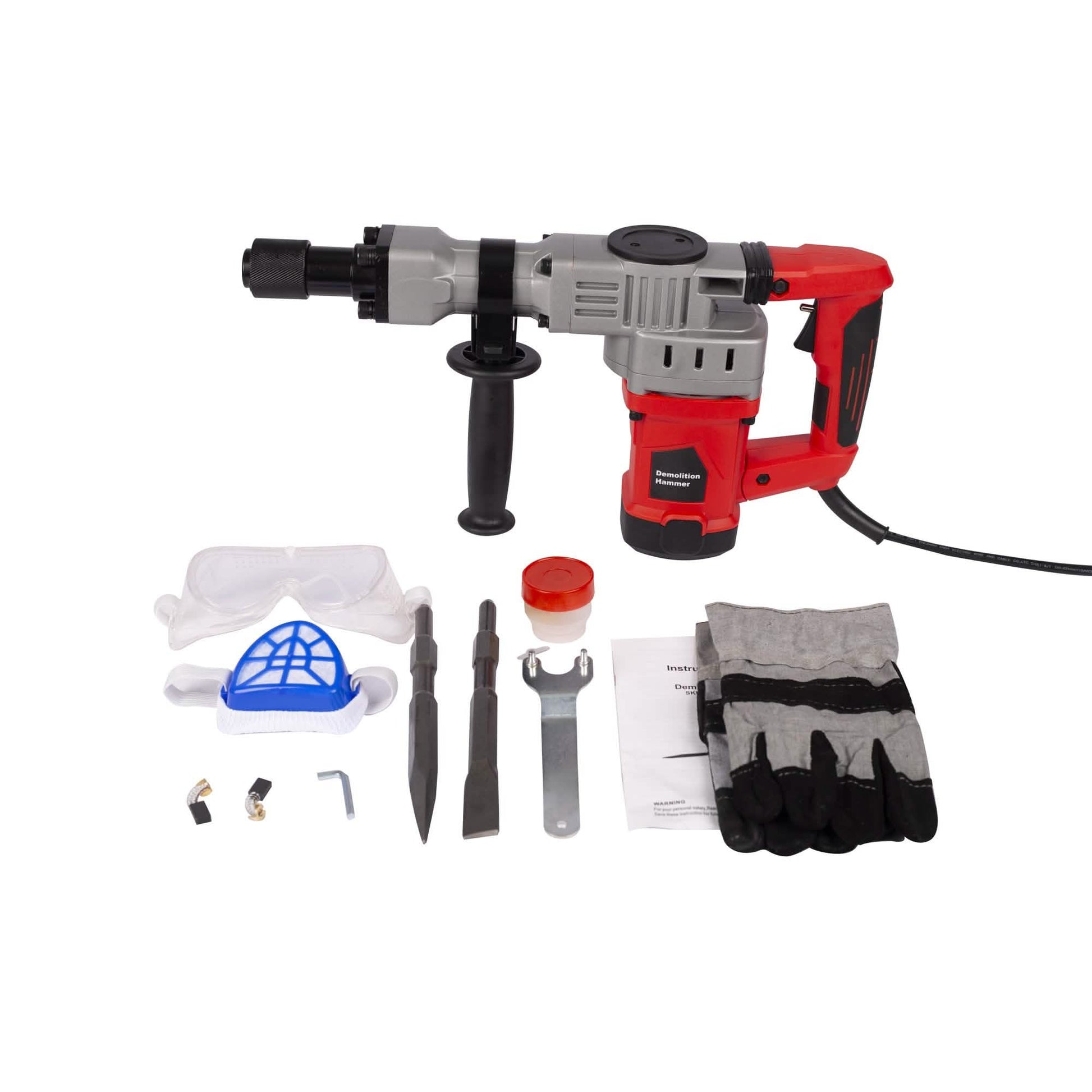 2200W Electric Demolition Jack Hammer Concrete Breaker Power Tool DailySale