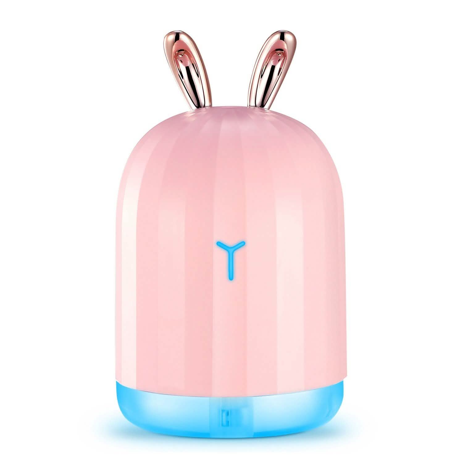 220ml Cool Mist Humidifier Ultrasonic Air Diffuser Atomizer with 7 Color DailySale