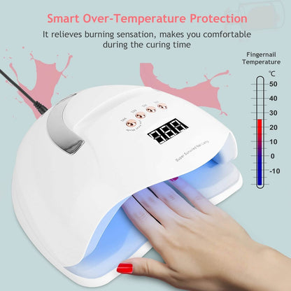 220W UV LED Nail Lamp Gel Polish Dryer DailySale