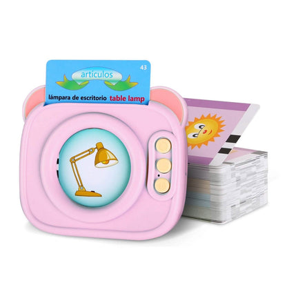 224 Sight Words Spanish and English Bilingual Talking Flash Cards DailySale
