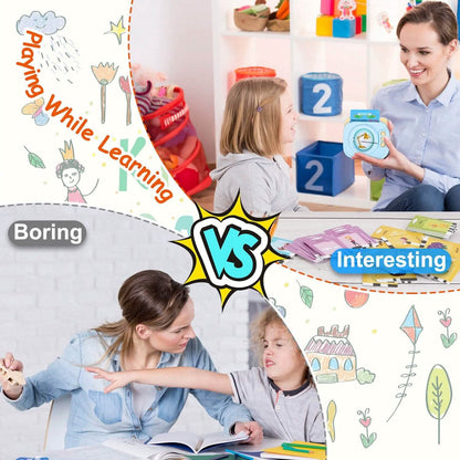 224 Sight Words Spanish and English Bilingual Talking Flash Cards DailySale