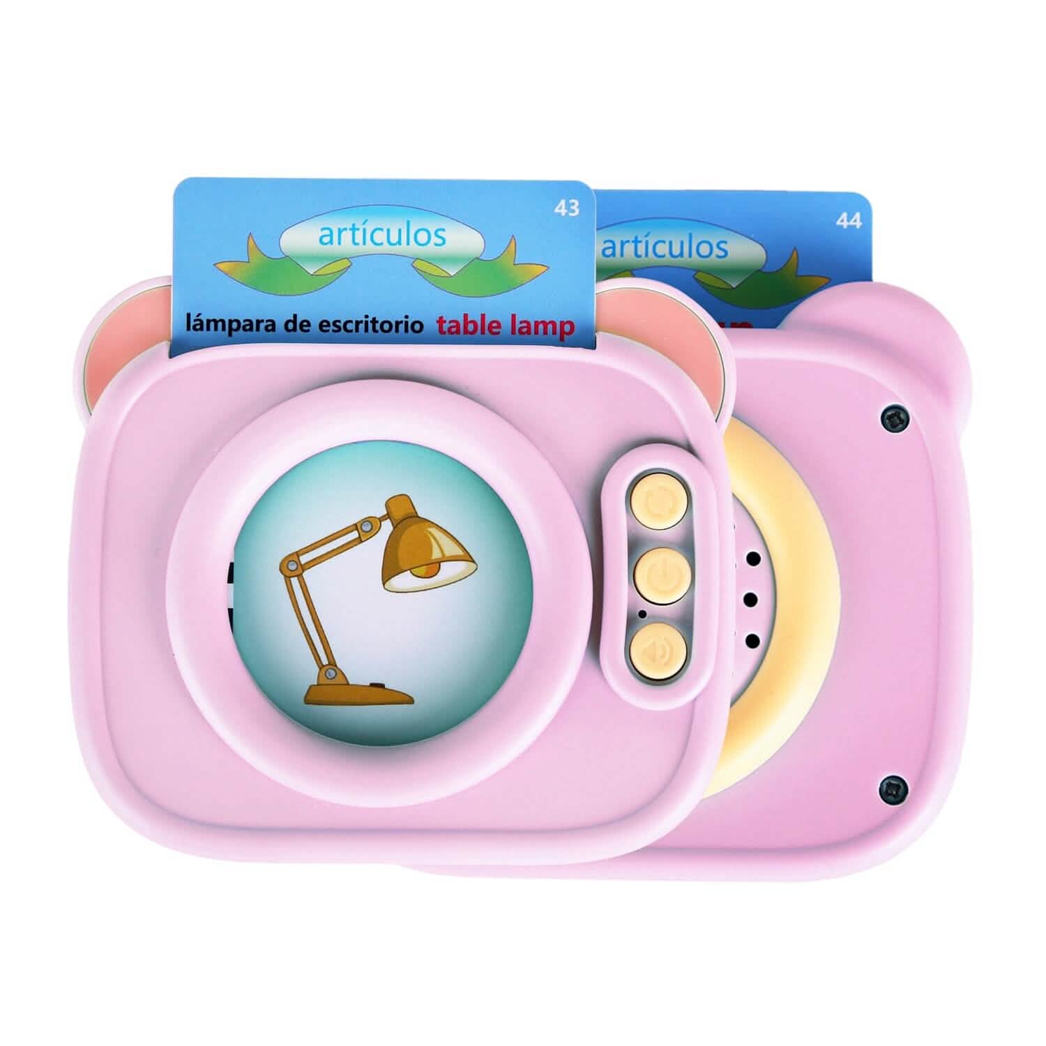 224 Sight Words Spanish and English Bilingual Talking Flash Cards DailySale