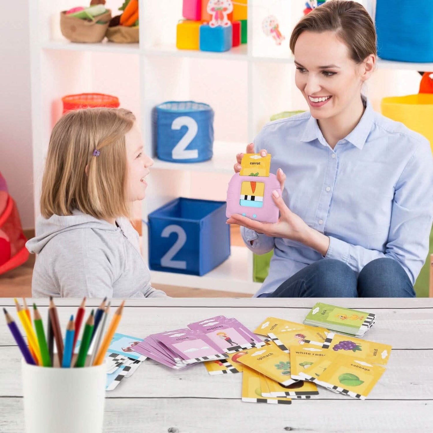 224 Words Kid Flash Talking Cards DailySale