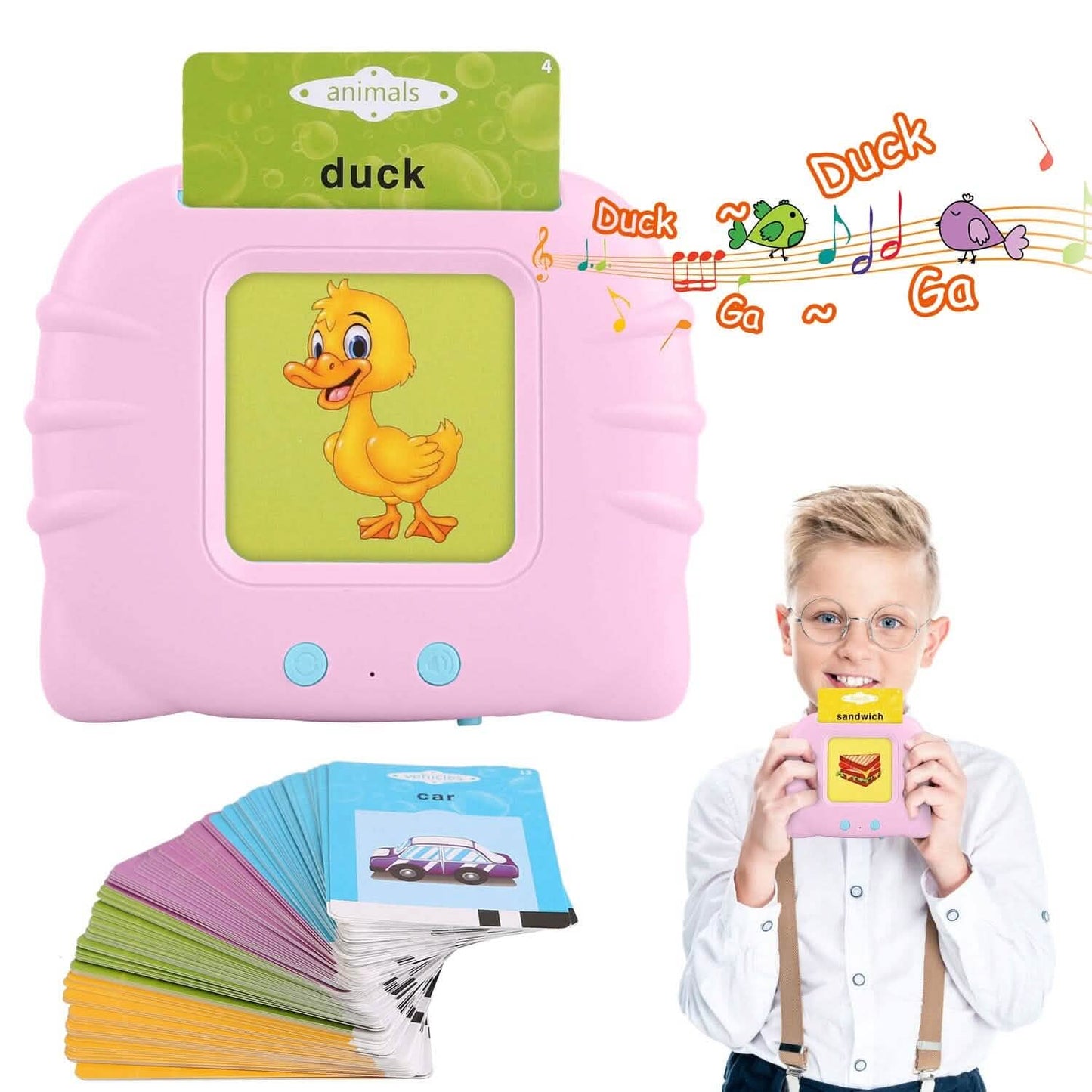 224 Words Kid Flash Talking Cards DailySale