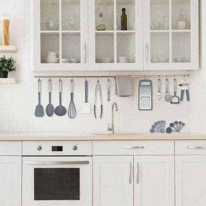 23-Piece: Lux Decor Collection Stainless Steel Nylon Cooking Utensils Set DailySale