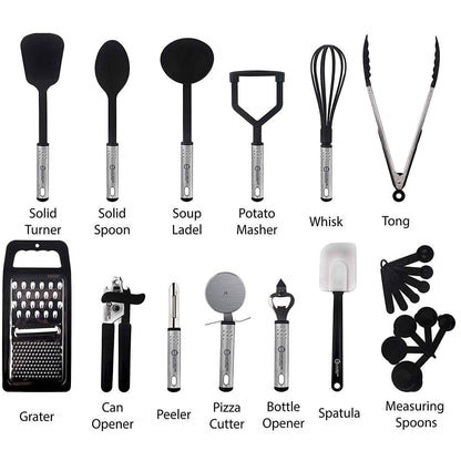 23-Piece Set: Cooking Utensils DailySale
