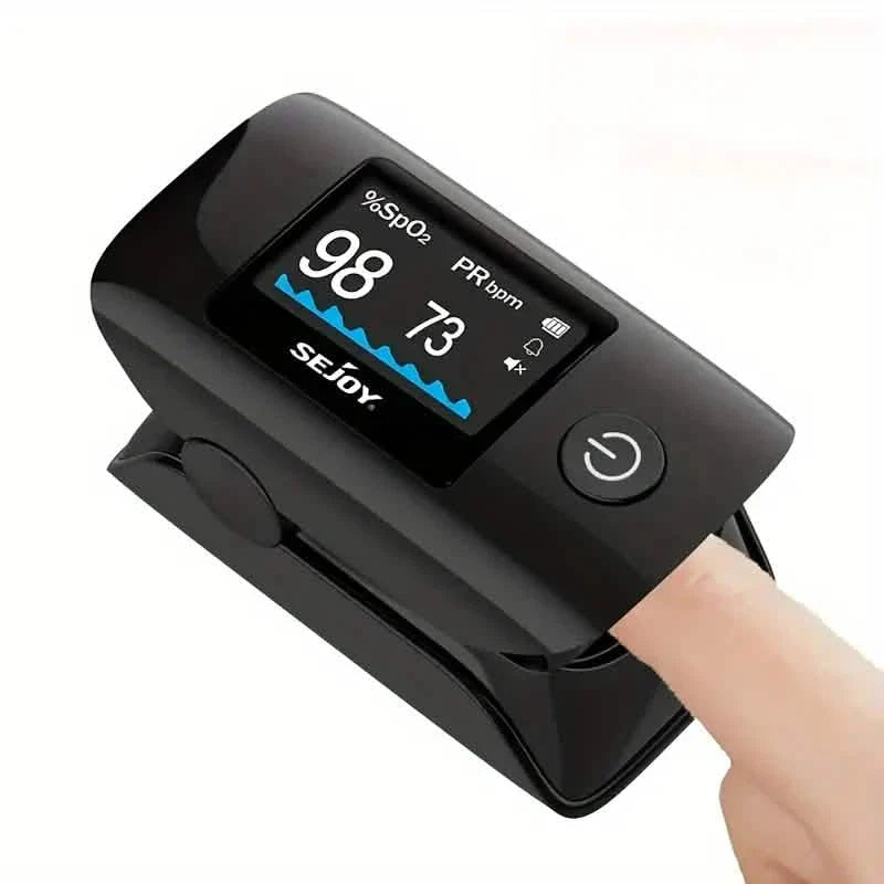 Oximeter & Digital BP Monitor – Heart Rate & Hypertension Detector DailySale