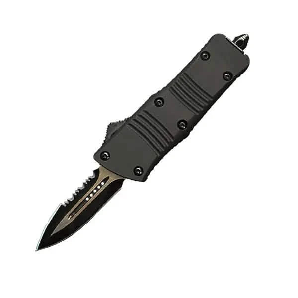 2-Pack: 3.65" Dagger Blade OTF Knife DailySale