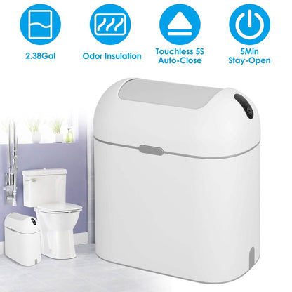 2.38 Gal/9L  Automatic Trash Can DailySale