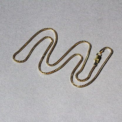 14k Yellow Gold Ice Chain 1.3mm Bids.com