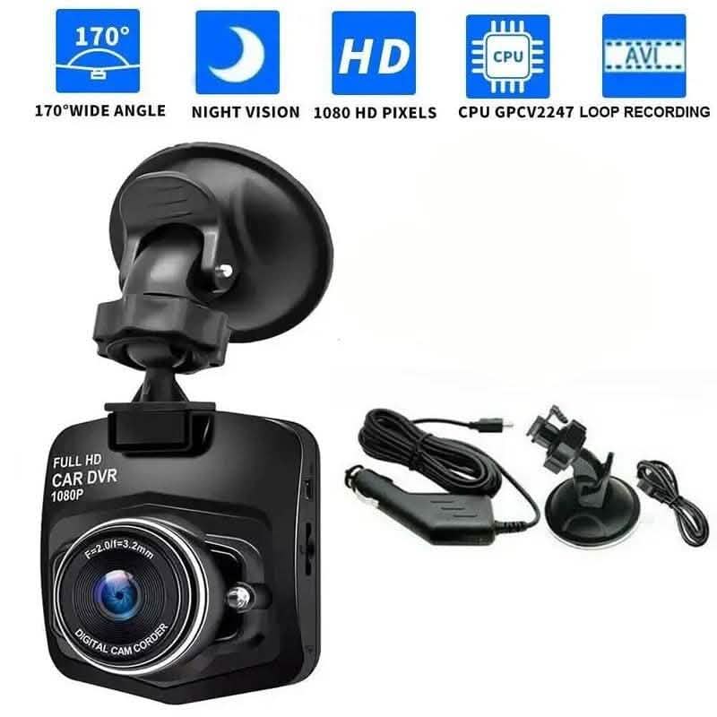 Full HD 1080P 2.4" Dash Cam Car DVR Front/Rear Camera Night Vision G-Sensor DailySale