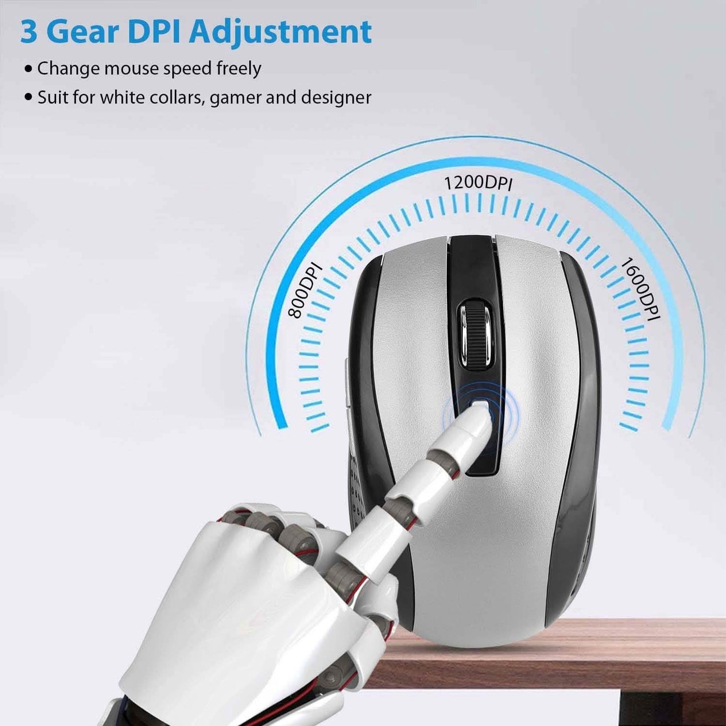 2.4 G Wireless Gaming Mouse Optical DailySale