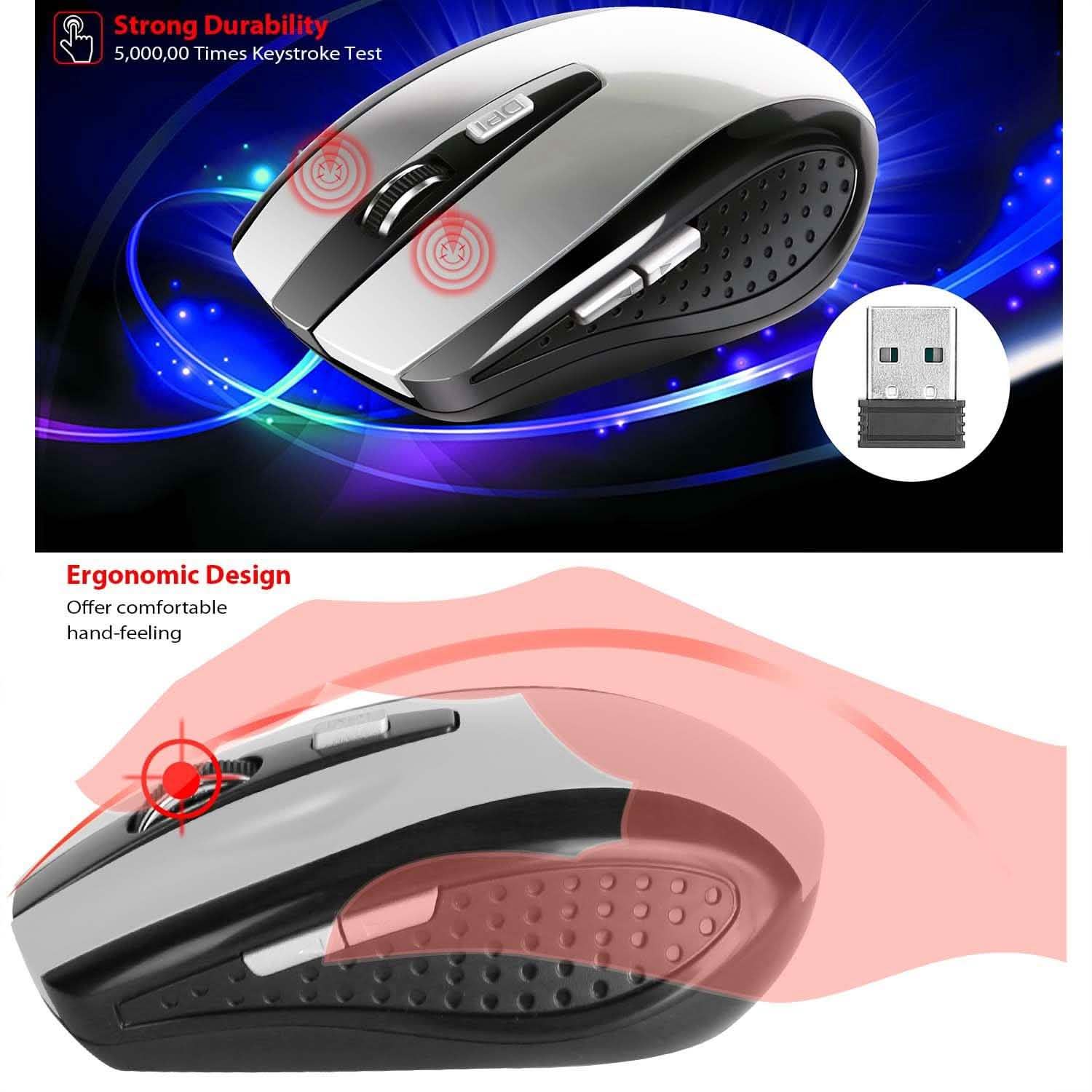 2.4 G Wireless Gaming Mouse Optical DailySale