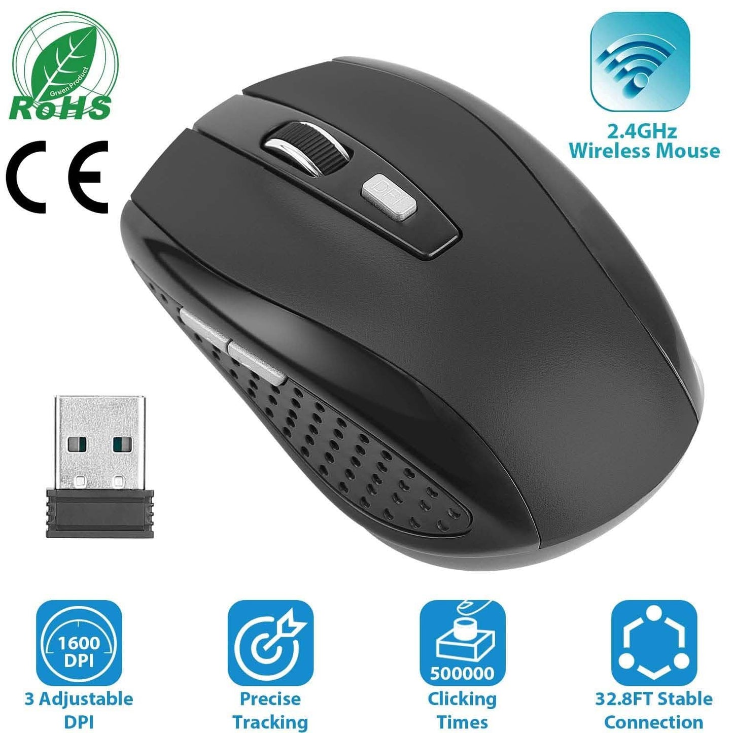 2.4 G Wireless Gaming Mouse Optical DailySale