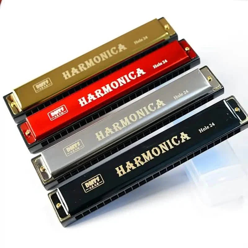 24 Hole Harmonica Mouth Metal Organ DailySale