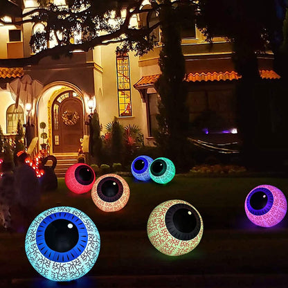 24-Inch Halloween Inflatable Ghost Eyeball Decor DailySale