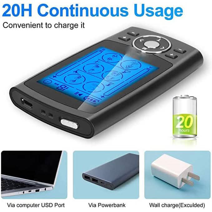 24 Modes Muscle Stimulator for Pain Relief Therapy DailySale