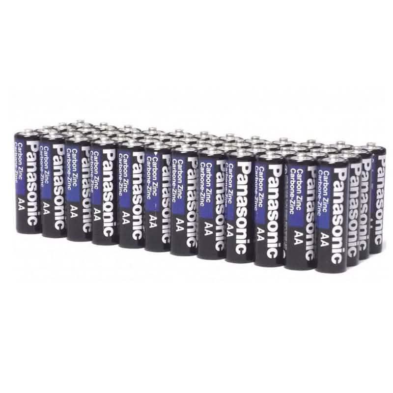 24 or 48 Pack: Panasonic AAA or AA Carbon Zinc Batteries DailySale