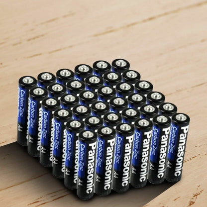 24 or 48 Pack: Panasonic AAA or AA Carbon Zinc Batteries DailySale
