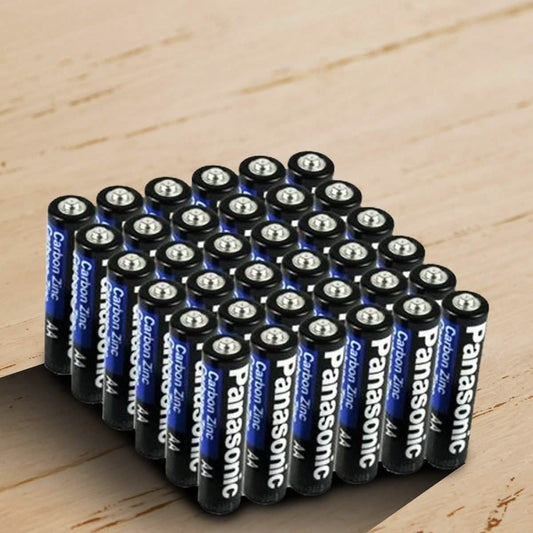 24 or 48 Pack: Panasonic AAA or AA Carbon Zinc Batteries DailySale